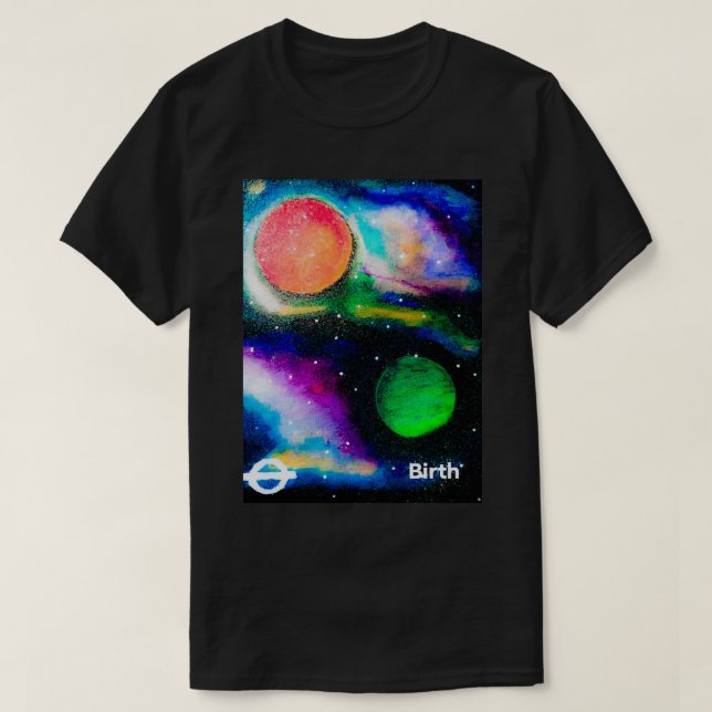 Alchemy Oracle-kortsgrafik för ditt magiska inten T Shirt (Design framsida)