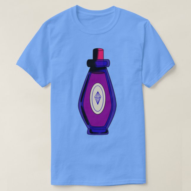 Alchemy Oval Flaska T Shirt (Design framsida)