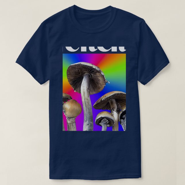 Alchemy Retro Alchemy Mushroom T Shirt (Design framsida)