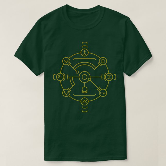 Alchemy Sigil T Shirt (Design framsida)