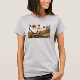 Alchemy Snake Woman med tre Ansikten Tee