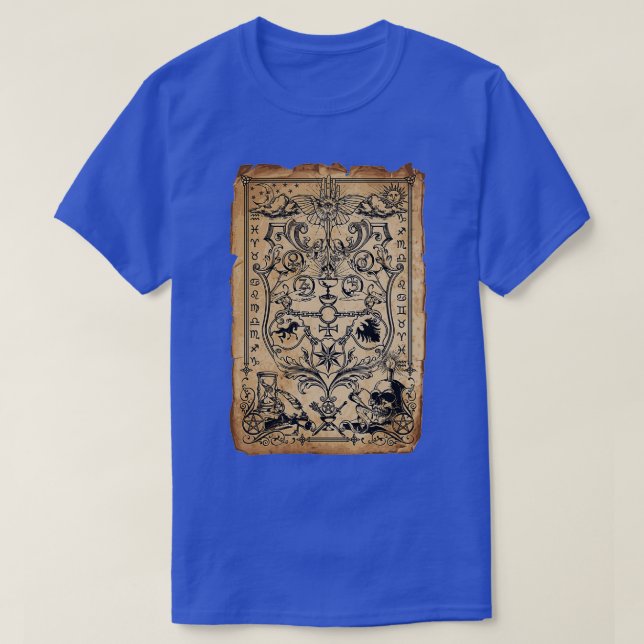 Alchemy Spell Rulla T Shirt (Design framsida)