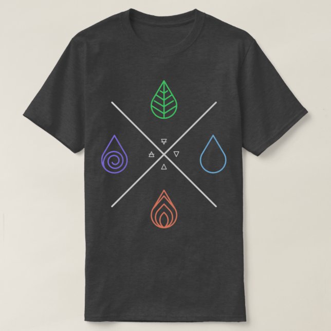 Alchemy The 4 al Inslag T Shirt (Design framsida)