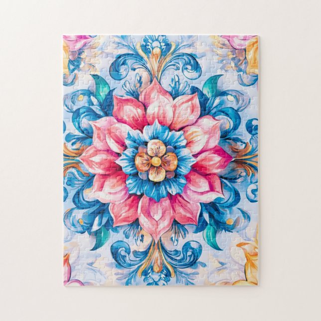 Alchemy & Transformation Jung Inspired Mandala Pussel (Vertikal)