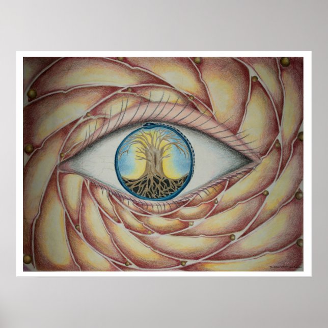 "Alchemy"-utskriften Poster (Framsidan)