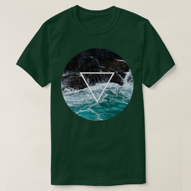 Alchemy Vatten Classic TShirt T Shirt (Design framsida)