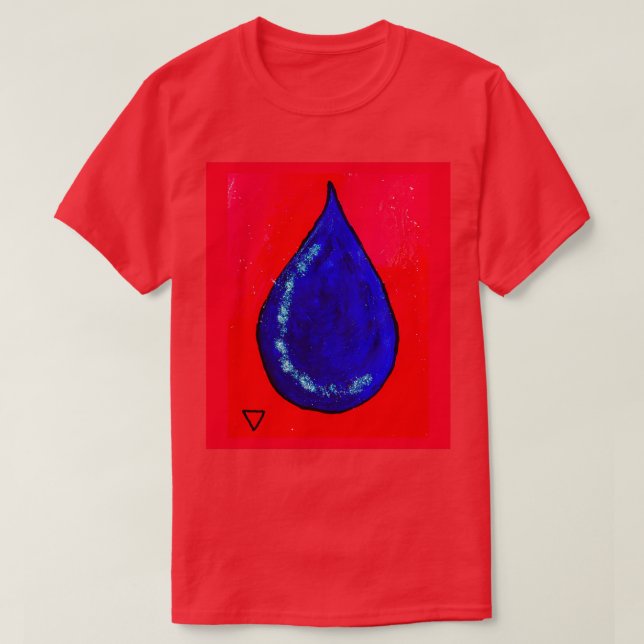 Alchemy vatten Oracle-kort T Shirt (Design framsida)