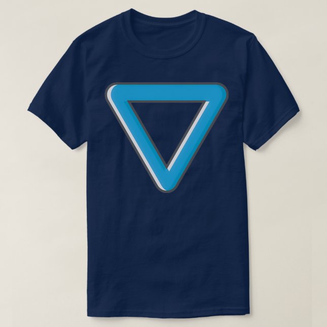 Alchemy Vatten Symbol T Shirt (Design framsida)