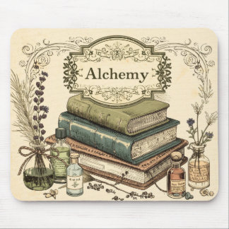 Alchemy – Vintage Academia Mousepad Musmatta