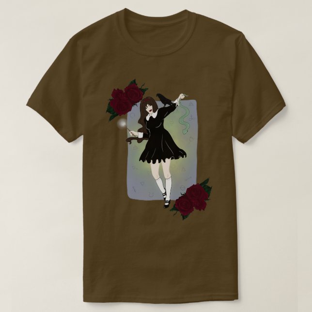 Alchemy Witch Classic TShirt T Shirt (Design framsida)