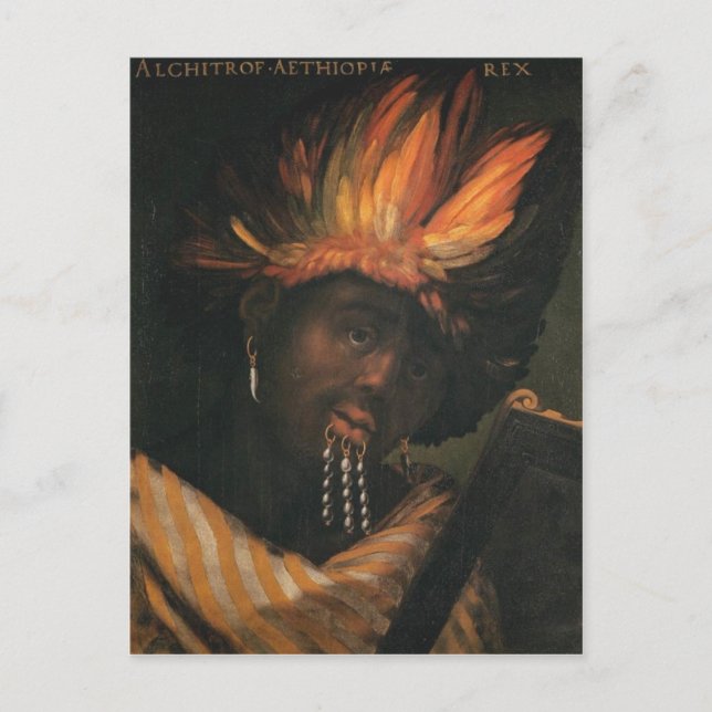 Alchitrof, Etiopiens kékejsare Vykort (Framsida)