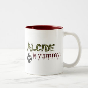 Alcide är Yummy. Två-Tonad Mugg