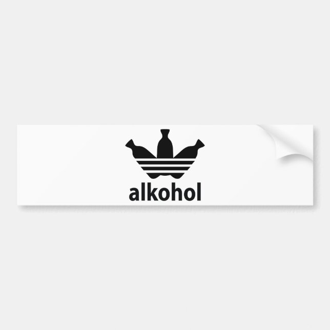 alcohol/alkohol bildekal (Framsidan)
