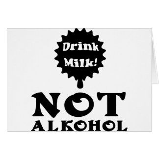 alcohol/alkohol hälsningskort