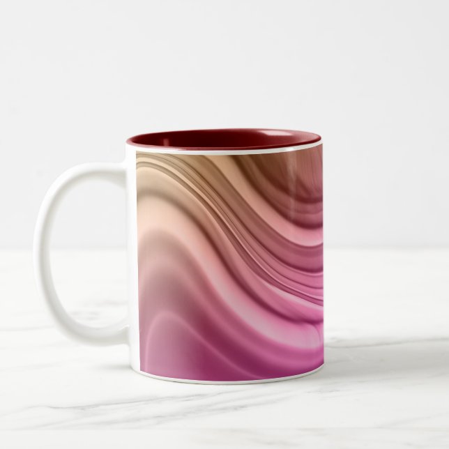 Alcohol Ink Set Aurora Digital Paper-40817 Två-Tonad Mugg (Vänster)