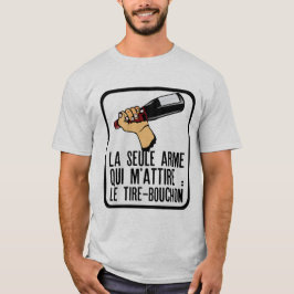alcool humour apero citation bouteille vin main ti t shirt