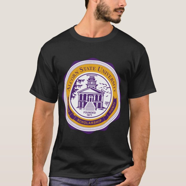 Alcorn State Universiteten Oversized T Shirt (Framsida)