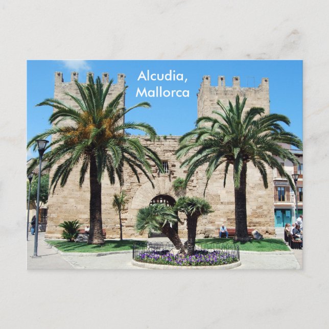 Alcudia, Mallorca Vykort (Framsida)