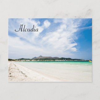 Alcudia strand vykort