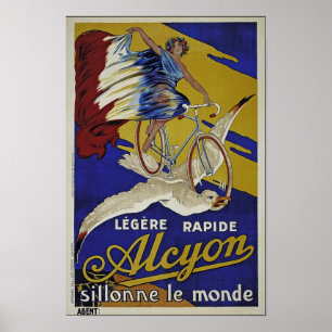Alcyon Cycles - Quality Reproduction - Unrestore Poster