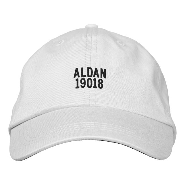 ALDAN Pennsylvania mössa Broderad Keps (Framsida)