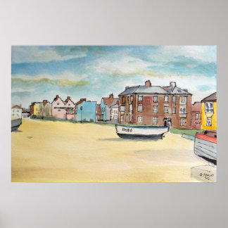 Aldeburgh Beach – Kustnära väggkonst