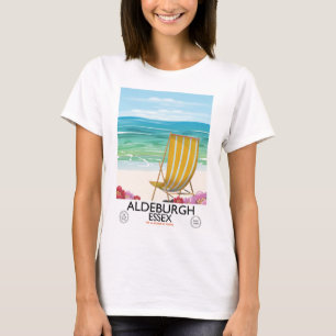 Aldeburgh Essex-reseaffisch T Shirt