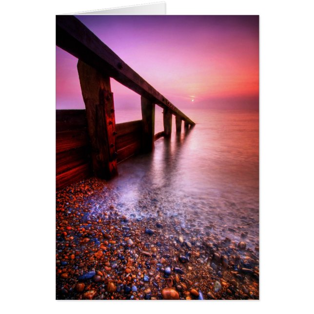 Aldeburgh strandSuffolk 6. - Skräddarsy OBS Kort (Framsidan)