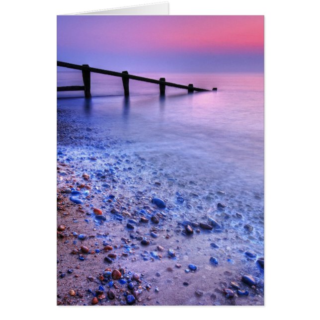 Aldeburgh strandSuffolk 7. - Skräddarsy OBS Kort (Framsidan)