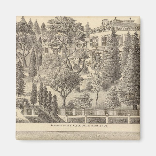 Alden Bostad, Harmon Tract Magnet (Framsidan)