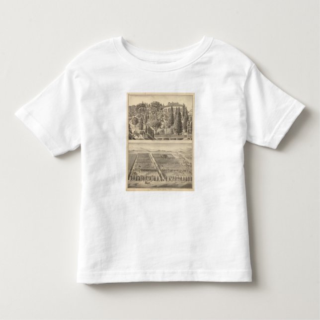 Alden uppehåll, Harmon område T-shirt (Framsida)