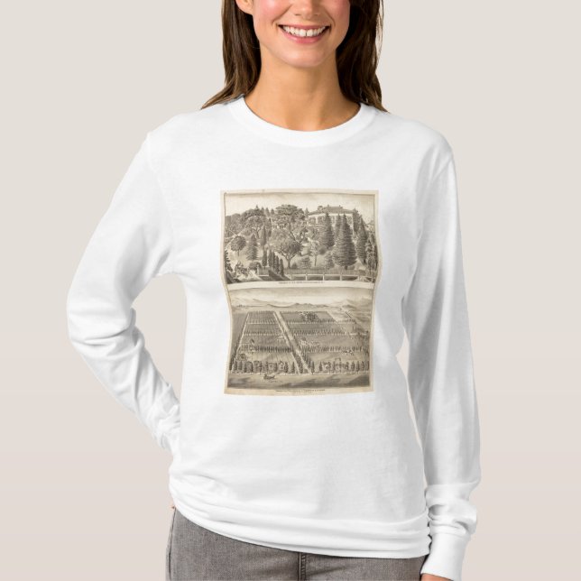 Alden uppehåll, Harmon område Tee Shirt (Framsida)