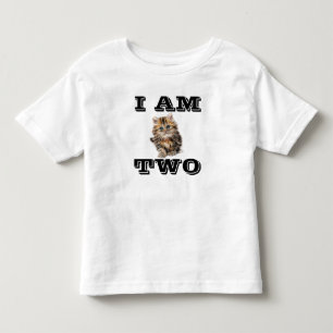 ÅLDER 2 (TVÅ) CAT KITTEN KIDS T-SHIRTS