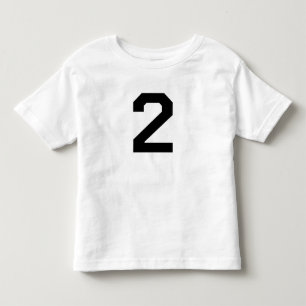 Ålder 2 två T-Shirt