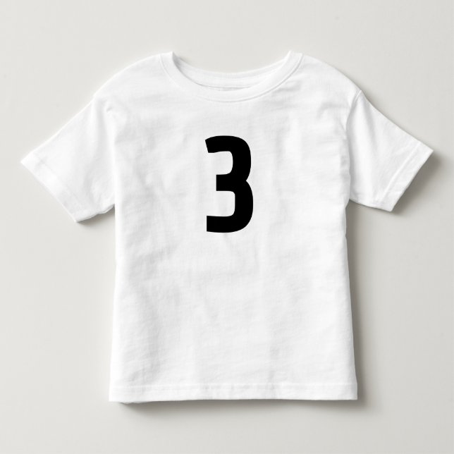 ÅLDER 3 TRE JERSEY T-SHIRT (Framsida)