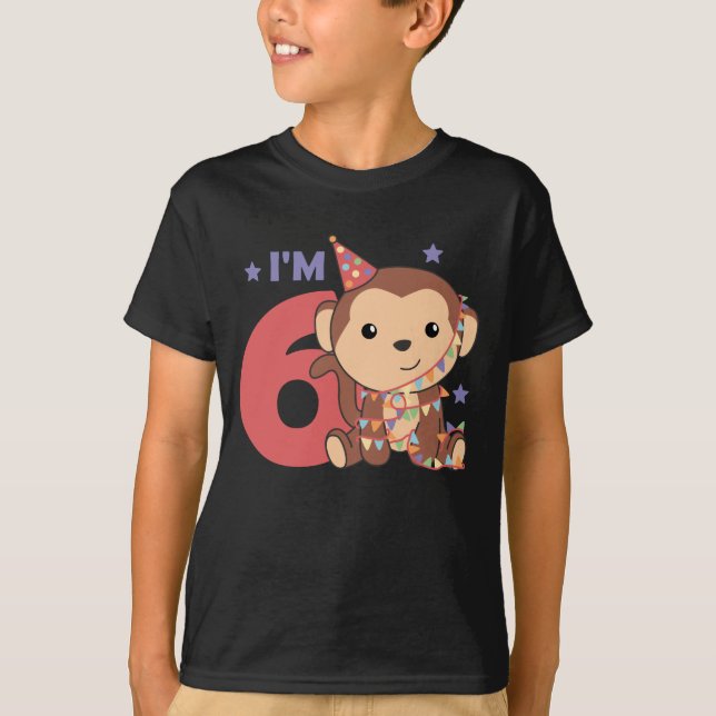 Ålder 6 år gamla T-Shirt (Framsida)