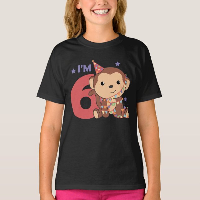 Ålder 6 år gamla T-Shirt (Framsida)