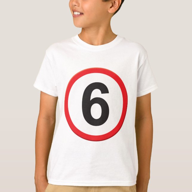 Ålder 6 t shirt (Framsida)