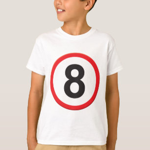 Ålder 8 tee shirt