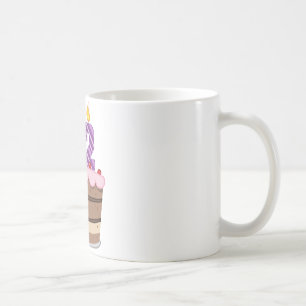 Ålder 92 på födelsedagskaka kaffemugg