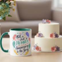 Ålder är bara ett nummer Mugg