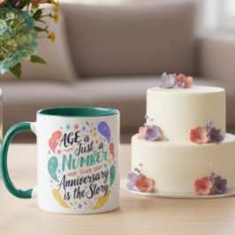 Ålder är bara ett nummer Mugg