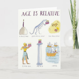 Ålder är relativt kort