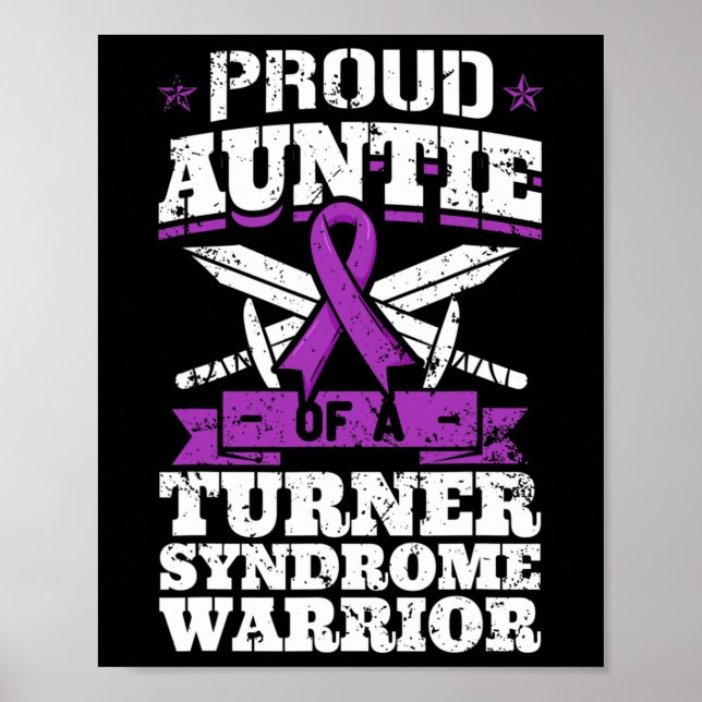 Ålder av Turner Syndrome Warrior Ts Awareness A Poster (Framsidan)