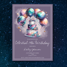 Ålder Celestial Mystical Cosmic Birthday