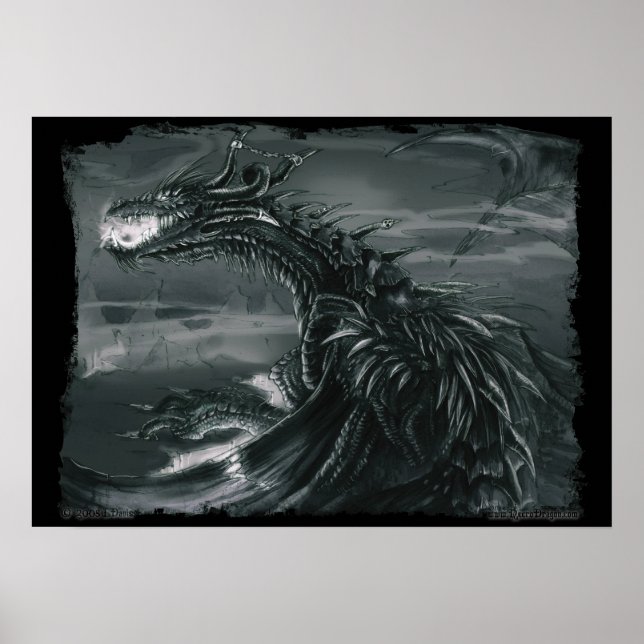 Älder Dragon Stigning Poster (Framsidan)