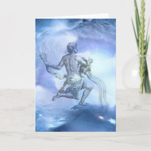 Ålder för Aquarius Zodiac Kort