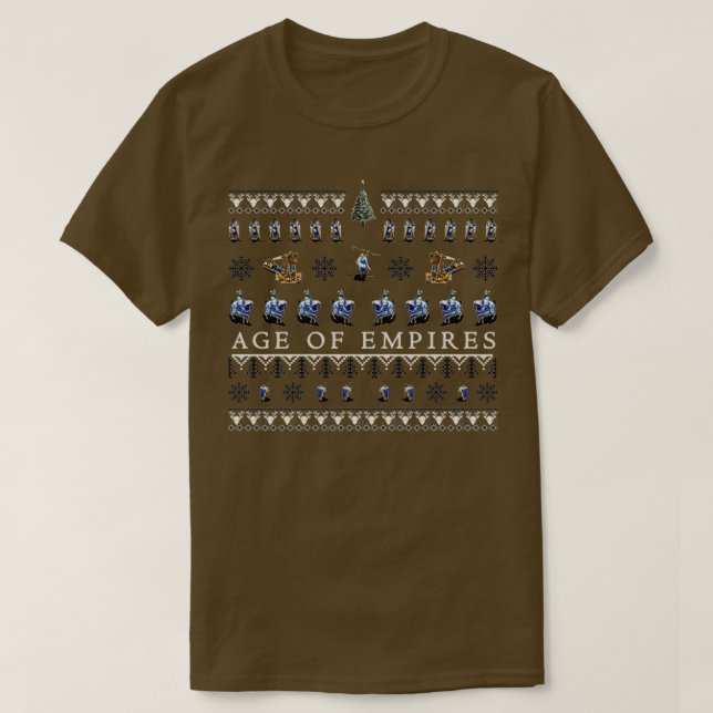 Ålder för Empires ful jul T Shirt (Design framsida)