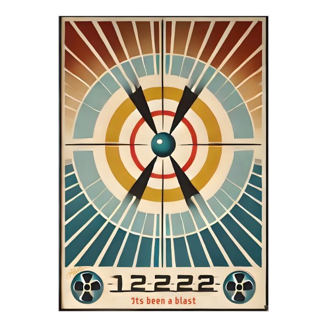 Ålder för kärnkraft i mitten av århundradet fototryck (Framsidan)