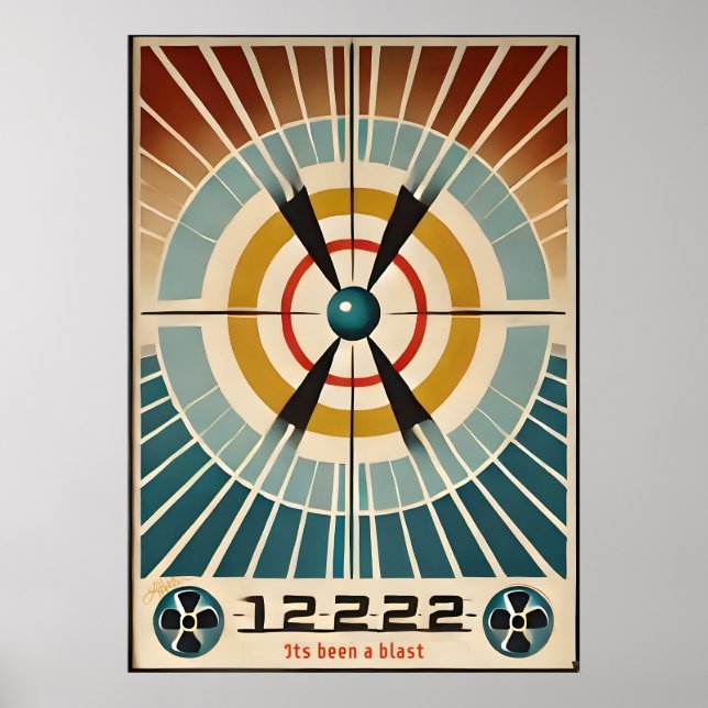 Ålder för kärnkraft i mitten av århundradet poster (Framsidan)